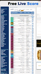 Mobile Screenshot of freelivescore.net